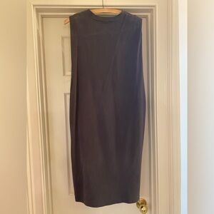 Caara Tough Guy Tank Dress Dark Grey XS Nuuly Purchase